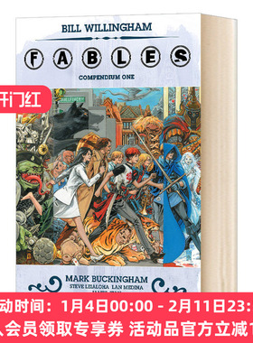 英文原版 Fables Compendium One 寓言 英文版 进口英语原版书籍