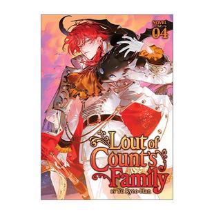 Vol. Lout Count 英文版 书籍 英文原版 同名韩国奇幻冒险漫画轻小说 Family 成为伯爵家 Novel 进口英语原版 混混4