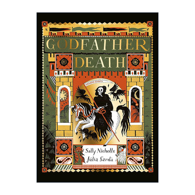 英文原版 Godfather Death 死神教父 格林童话 插画师Julia Sarda 精装 英文版 进口英语原版书籍