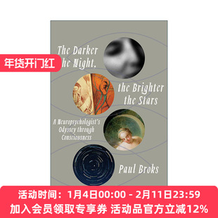 英文原版 The Darker the Night the Brighter the Stars 夜晚越黑 星星越亮 一位神经心理学家的意识奥德赛 传记 Paul Broks 精装