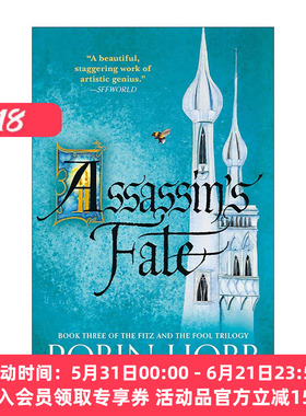 英文原版 Assassin's Fate Book III of the Fitz and the Fool trilogy 蜚滋与弄臣三部曲3 刺客命运 英文版 进口英语原版书籍