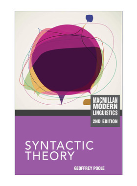 英文原版 Syntactic Theory 句法理论 Geoffrey Poole 英文版 进口英语原版书籍
