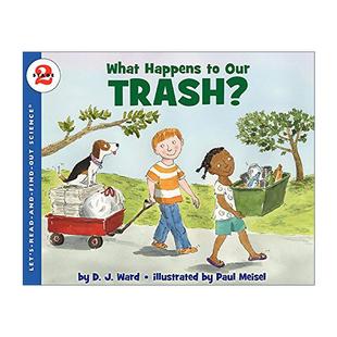 英文原版 Let's Read and Find Out 2 What Happens to Our Trash 自然科学启蒙阅读与发现2级 我们的垃圾会发生什么 环保主题