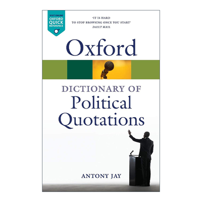英文原版 Oxford Dictionary of Political Quotations 牛津政治语录词典 英文版 进口英语原版书籍