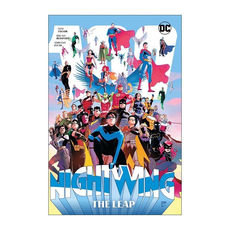 夜翼 卷四 飞跃 英文原版 Nightwing 4 The Leap DC漫画 Tom Taylor 英文版 进口英语原版书籍