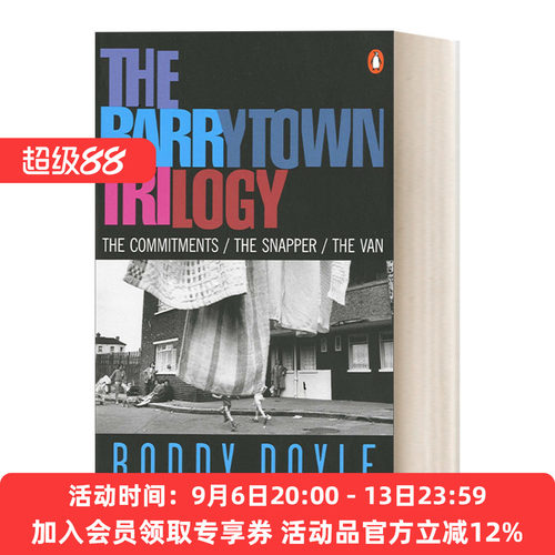 英文原版 The Barrytown Trilogy 巴里镇三部曲 承诺、那个喋喋不休的家伙、货车 布克奖得主Roddy Doyle 英文版 进口英语原版书籍