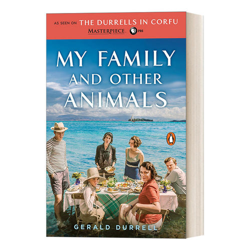 英文原版 希腊三部曲I 追逐阳光之岛 My Family and Other Animals Gerald Durrell 英文版 The Corfu Trilogy 01 进口英语书籍