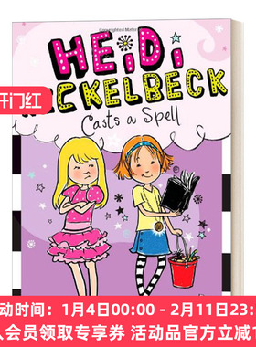 英文原版 Heidi Heckelbeck Casts a Spell 小女巫海蒂#2 英文版 进口英语原版书籍