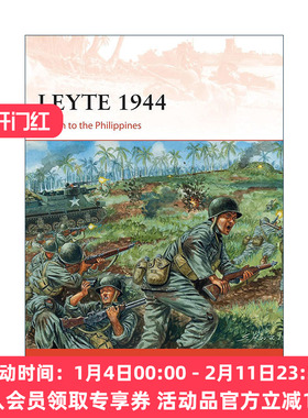 英文原版 Leyte 1944 二战莱特湾海战 战争历史系列 英文版 进口英语原版书籍