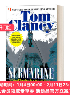 英文原版 Submarine Tom Clancy's Military Referenc Book 1 核潜艇之旅 英文版 进口英语原版书籍