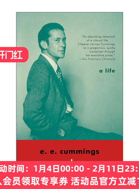 英文原版 E. E. Cummings 爱德华·卡明斯 诗人的一生 传记 Susan Cheever 英文版 进口英语原版书籍