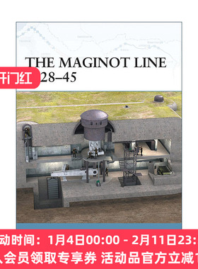 英文原版 The Maginot Line 1928–45 法国马奇诺防线 世界防御要塞系列 英文版 进口英语原版书籍