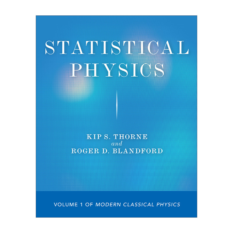 英文原版 Statistical Physics: Volume 1 of Modern Classical Physics 统计物理学 现代经典物理学 卷一 诺贝尔物理学奖得主