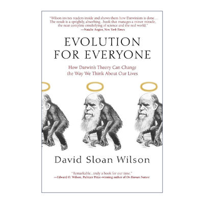 英文原版 Evolution for Everyone 进化论与生活 我们的思考方式在怎样发生改变 David Sloan Wilson 英文版 进口英语原版书籍