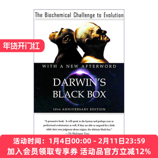 达尔文的黑匣子  英文原版 Darwin's Black Box 生化理论对进化论的挑战 英文版 进口英语原版书籍
