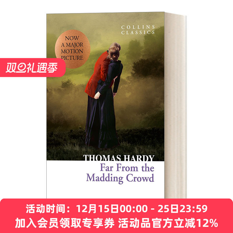 远离尘嚣 英文原版 Far from the Madding Crowd Collins Classics 柯林斯经典系列 旧版 英文版 进口英语原版书籍