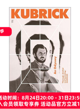 英文原版 Stanley Kubrick 库布里克传 漫游太空 文森特·罗布伦托 英文版 进口英语原版书籍