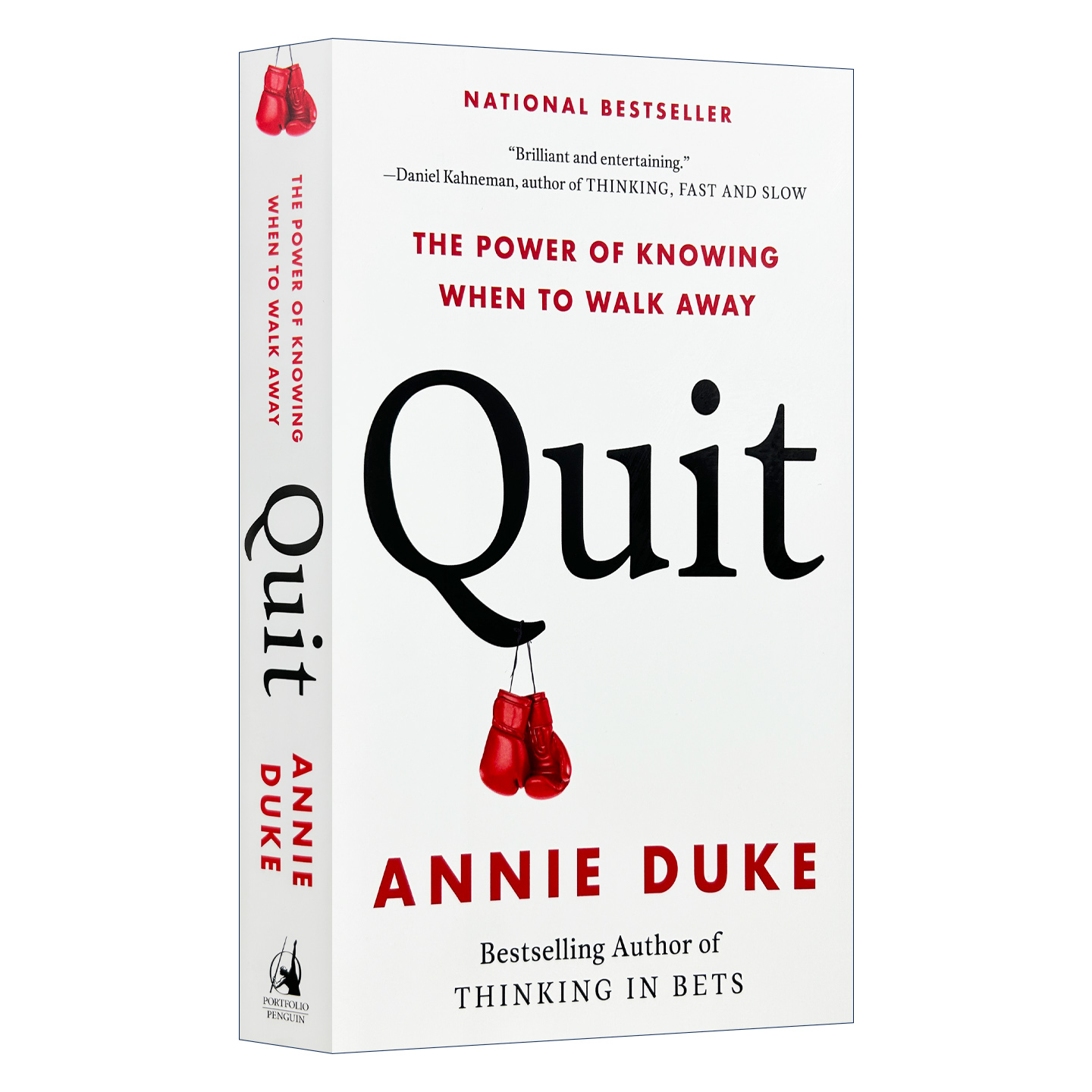 英文原版 Quit 退出 知道何时离开也是一种能力 商业管理 决策学 Thinking in Bets作者Annie Duke新书 精装 英文版 进口英语书籍