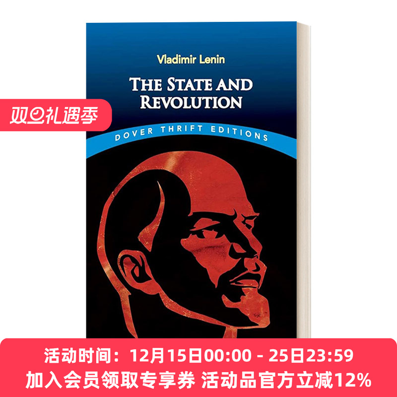 英文原版 The State and Revolution 列宁 国家与革命 Dover Thrift Editions 英文版 进口英语原版书籍