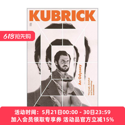 英文原版 Stanley Kubrick 库布里克传 漫游太空 文森特·罗布伦托 英文版 进口英语原版书籍