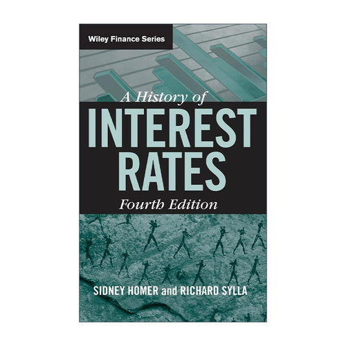 现货 英文原版 A History of Interest Rates 利率史 精装 英文版 进口英语原版书籍