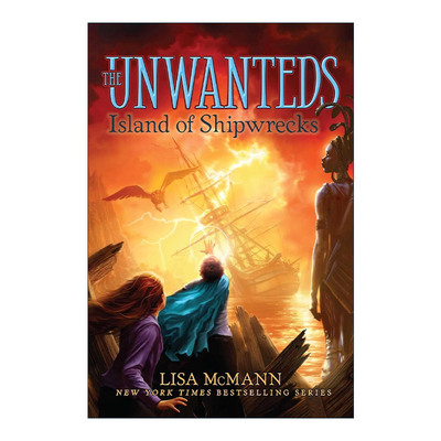 英文原版 Island of Shipwrecks 不受欢迎者5 沉船之岛 奇幻小说 英文版 进口英语原版书籍