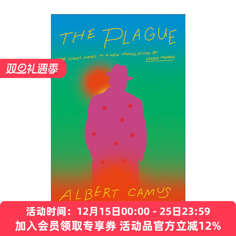 英文原版 The Plague 鼠疫 Albert Camus阿尔贝·加缪 Laura Marris译 英文版 进口英语原版书籍