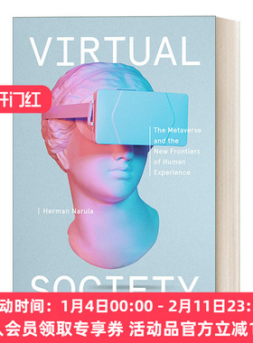 元宇宙和人类体验新前沿 英文原版 Virtual Society Herman Narula 精装 英文版 进口英语原版书籍