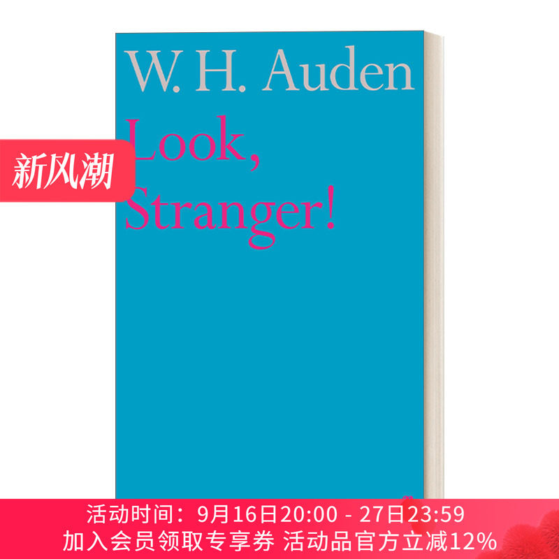 陌生人请看 英文原版 Look Stranger A.H.奥登诗集 英文版 进口英语原版书籍图片