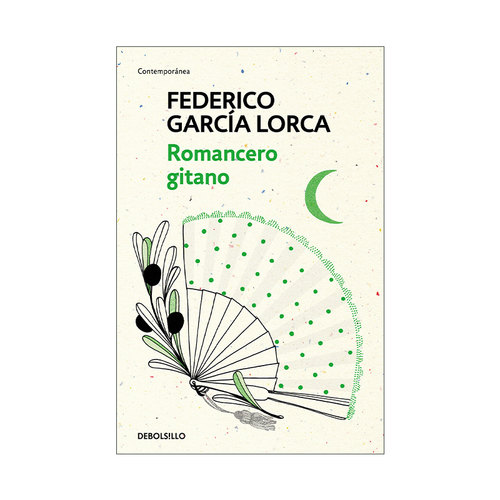 西班牙语原版 洛尔迦诗集 吉卜赛谣曲集 Romancero Gitano 西班牙语版 Federico Garcia Lorca 进口原版书籍
