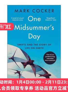 英文原版 One Midsummer's Day 仲夏雨燕 连接地球生命的奇妙纽带 英文版 进口英语原版书籍