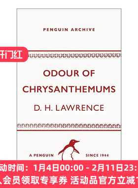 英文原版 Odour of Chrysanthemums 菊花的幽香 D.H.劳伦斯 企鹅经典文学90周年纪念系列 英文版 进口英语原版书籍