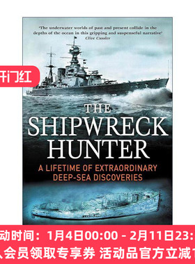 英文原版 The Shipwreck Hunter 沉船搜索者 深海里的非凡发现 David L. Mearns 英文版 进口英语原版书籍