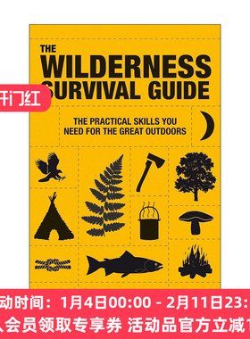 英文原版 The Wilderness Survival Guide 野外生存指南 丛林 荒野技巧 露营 Joe O'Leary 英文版 进口英语原版书籍
