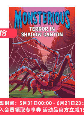英文原版 Monsterious 03 Terror in Shadow Canyon 怪物系列3 暗影峡谷的恐怖 儿童冒险小说 英文版 进口英语原版书籍