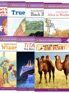 美国企鹅分级阅读第四阶段7本套装 英文原版 Penguin Young Readers L4 英文版进口原版儿童英语读物书籍 附全彩插图