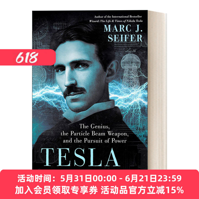 特斯拉 英文原版 Tesla Wizard at War 战争奇才 传记 精装 Marc Seifer 英文版 进口英语原版书籍