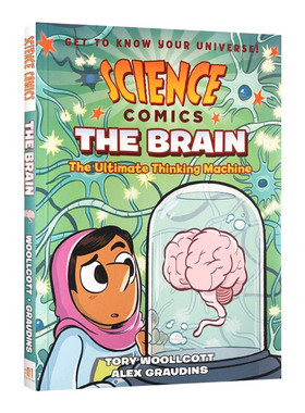 英文原版 Science Comics The Brain科学漫画系列 大脑 儿童绘本图画书 英文版