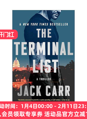 英文原版 The Terminal List 终极名单1 影视原著 惊悚小说 英文版 进口英语原版书籍