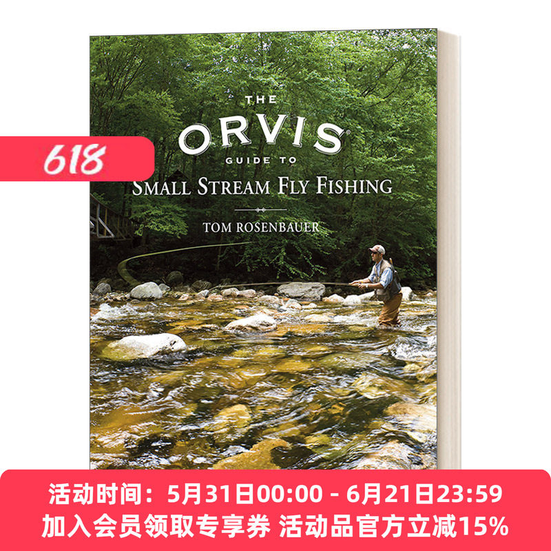 英文原版 The Orvis Guide to Small Stream Fly Fishing 奥维斯小溪流飞钓指南 精装 英文版 进口英语原版书籍