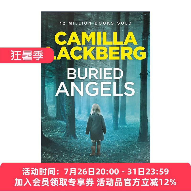英文原版 Buried Angels 被掩埋的天使 瑞典推理小说女王卡米拉·拉克伯格 夫雅巴卡推理系列8 英文版 进口英语原版书籍