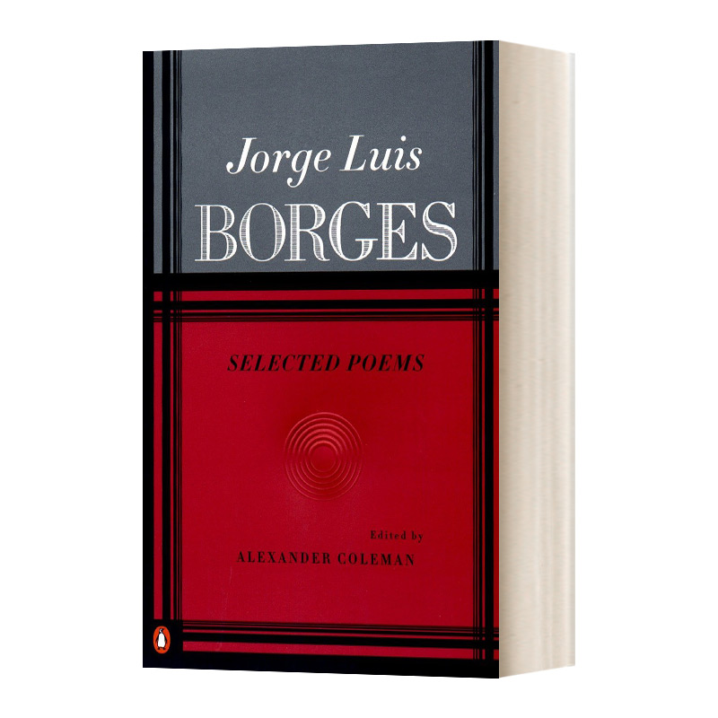 英文原版 Borges Selected Poems 博尔赫斯诗选 英文版 进口英语原版书籍