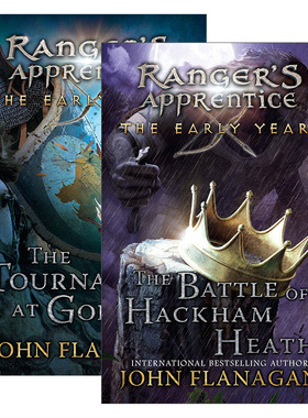 英文原版 Ranger's Apprentice The Early Years 皇家骑士 早年系列1-2册 儿童奇幻动作冒险小说 John Flanagan 英文版 进口书籍