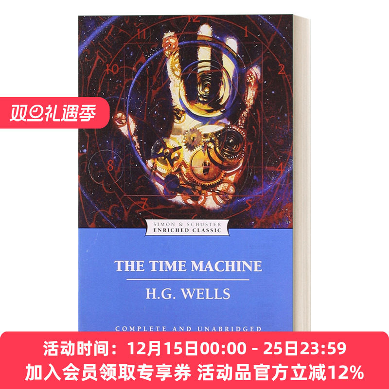 时间机器 英文原版小说 The Time Machine Enriched Classics系列 英文版 进口英语原版书籍