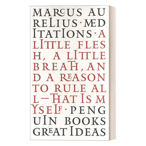 沉思录 英文原版 Meditations Penguin Great Ideas 哲学 Marcus Aurelius 企鹅伟大思想系列 英文版 进口英语原版书籍