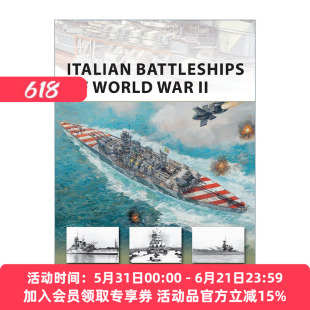 二战意大利海军战列舰  英文原版 Italian Battleships of World War II 先锋武器系列 英文版 进口英语原版书籍