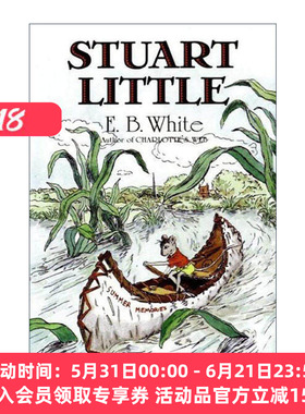 英文原版 Stuart Little 精灵鼠小弟 精装 英文版 进口英语原版书籍