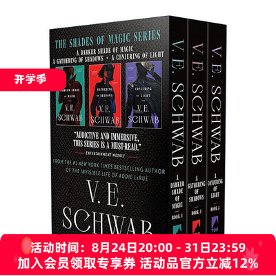 英文原版 Shades of Magic Boxed Set 伦敦魔法师3册盒装 魔法阴影 VE施瓦布 黑暗魔法 暗影重重 光之召唤 英文版进口英语原版书籍