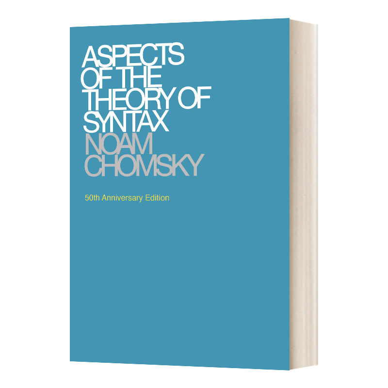 英文原版 Aspects of the Theory of Syntax句法结构 Chomsky乔姆斯基语言学专著英文版进口英语原版书籍