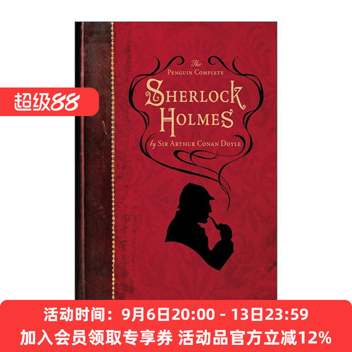福尔摩斯探案全集 英文原版 The Penguin Complete Sherlock Holmes 柯南道尔 4部长篇及56个短篇故事 英文版 进口英语原版书籍